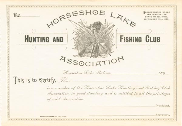 Horseshoe Lake Hunting and Fishing Club Association